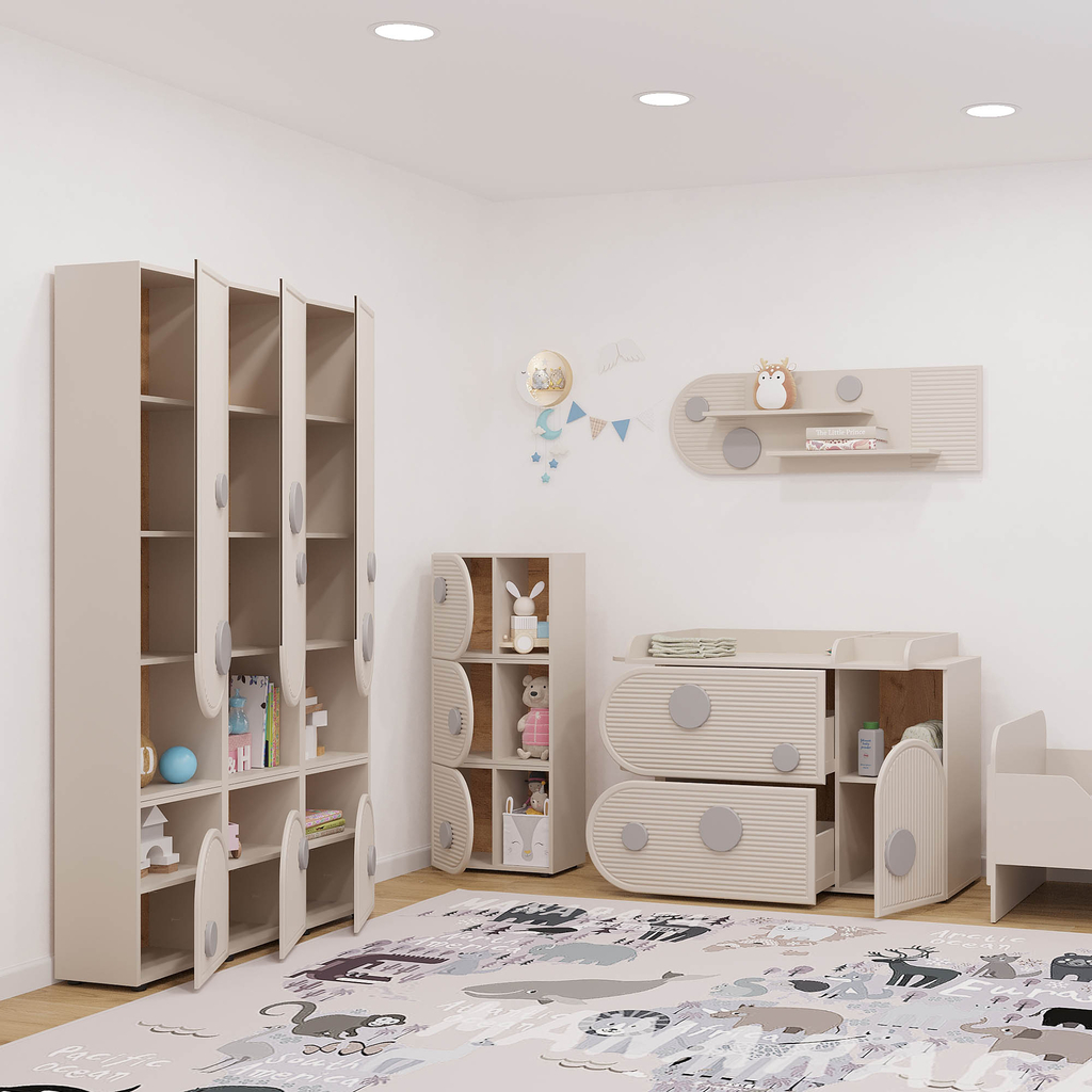 Nízka horizontálna knižnica PING