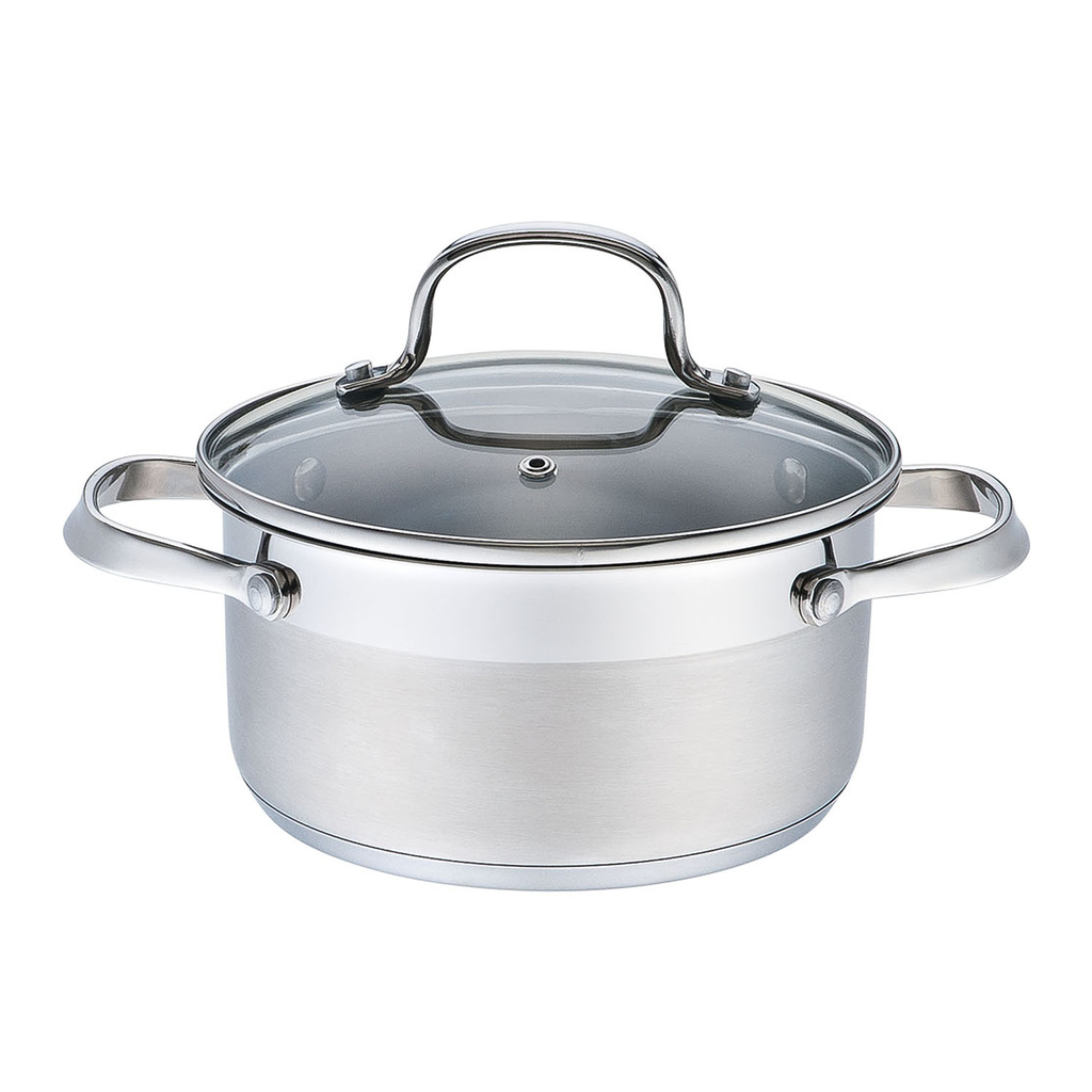 Nerezový hrniec s pokrievkou POLLO 2,2 l