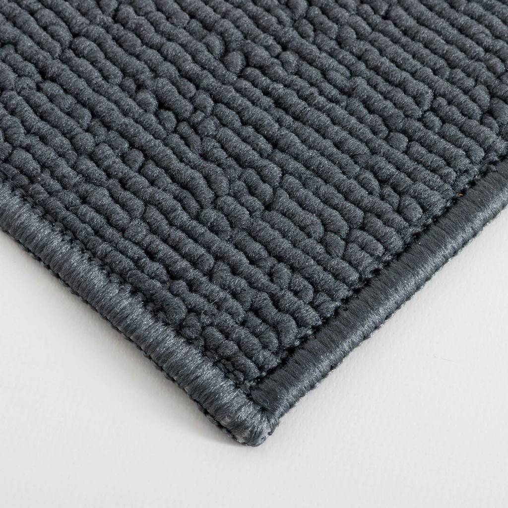 Kúpeľňová predložka BALI, tmavosivá, 40x60 cm