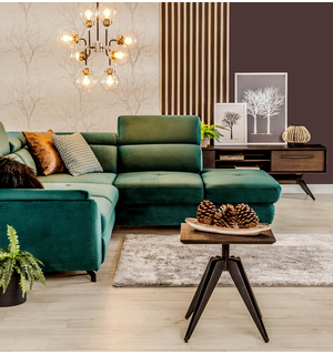 Čierno-strieborný luster RIANO 76 cm s priehľadným tienidlom