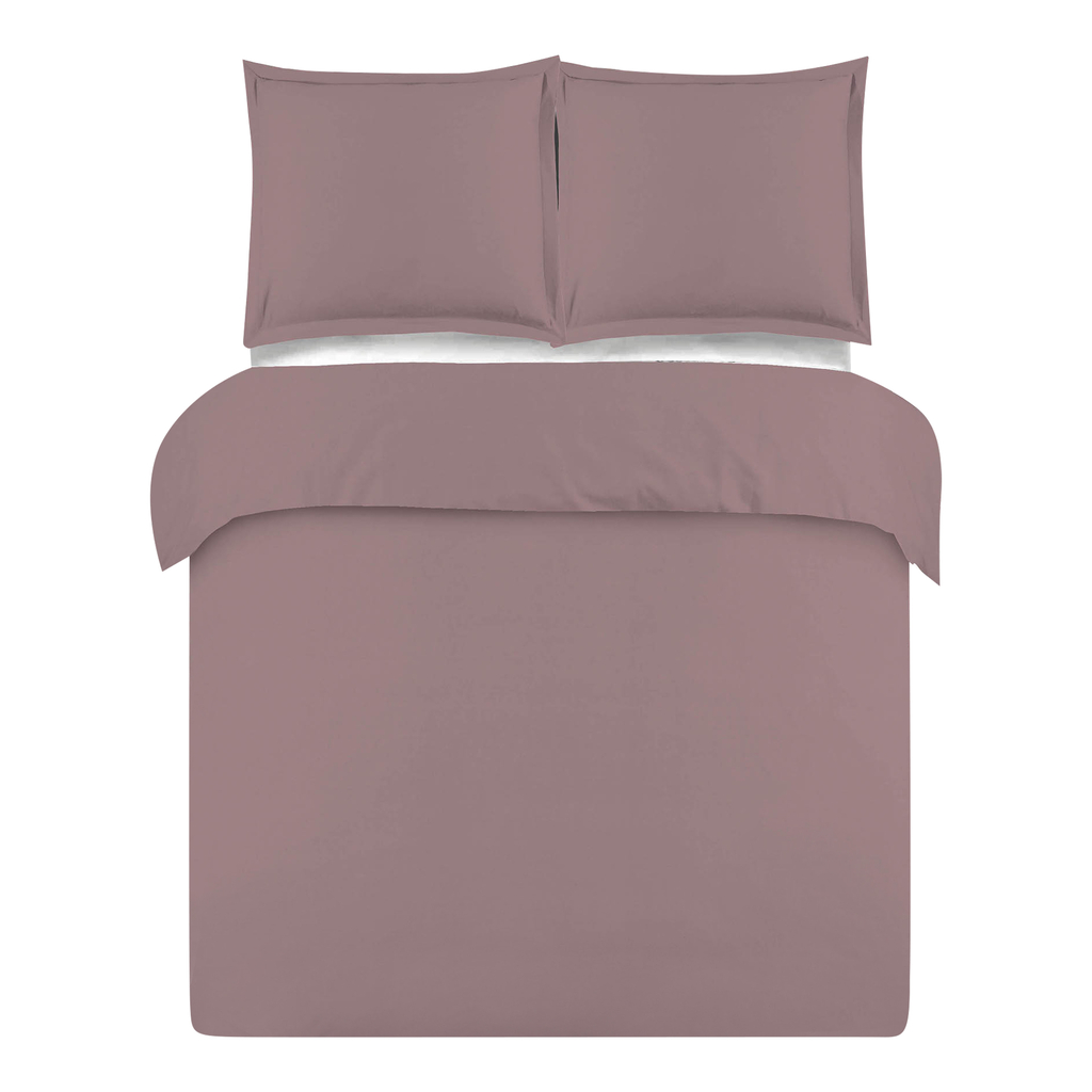Ružová bavlnená posteľná súprava WELLIS 160x200 cm