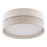 Stropná lampa sivé tienidlo ECO