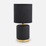 Stolová nočná lampa čierna 27,5 cm