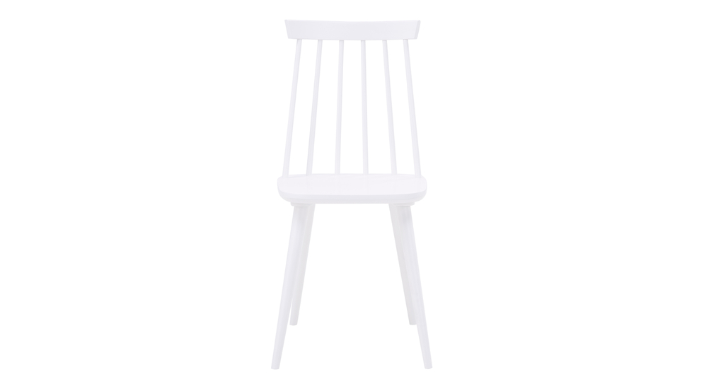 Biela drevena stolička TANARO