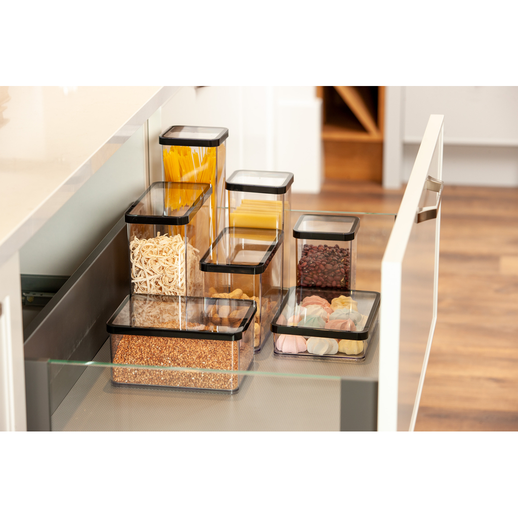 Nádoba na potraviny LOFT čierna 2,1 l