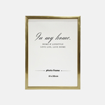 Fotorámik 15x20 do obývacej izby zlatý