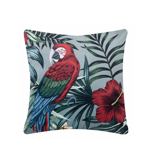 Dekoratívna obliečka na vankúš s papagájmi AMAZONIA 45x45 cm