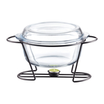 Žiaruvzdorná nádoba s ohrievačom 4l