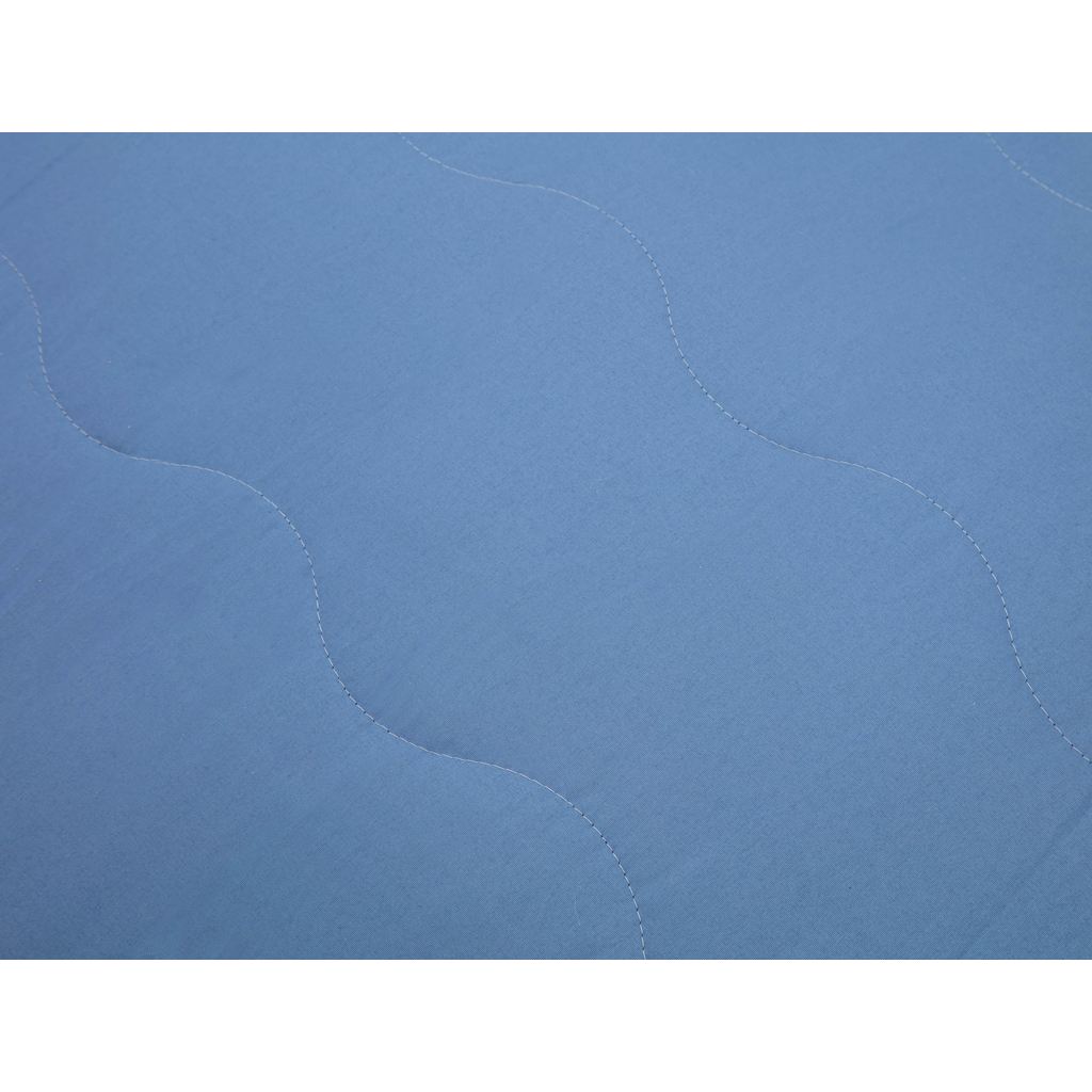 Obojstranný sivo-modrý vankúš DUALO 70x80 cm