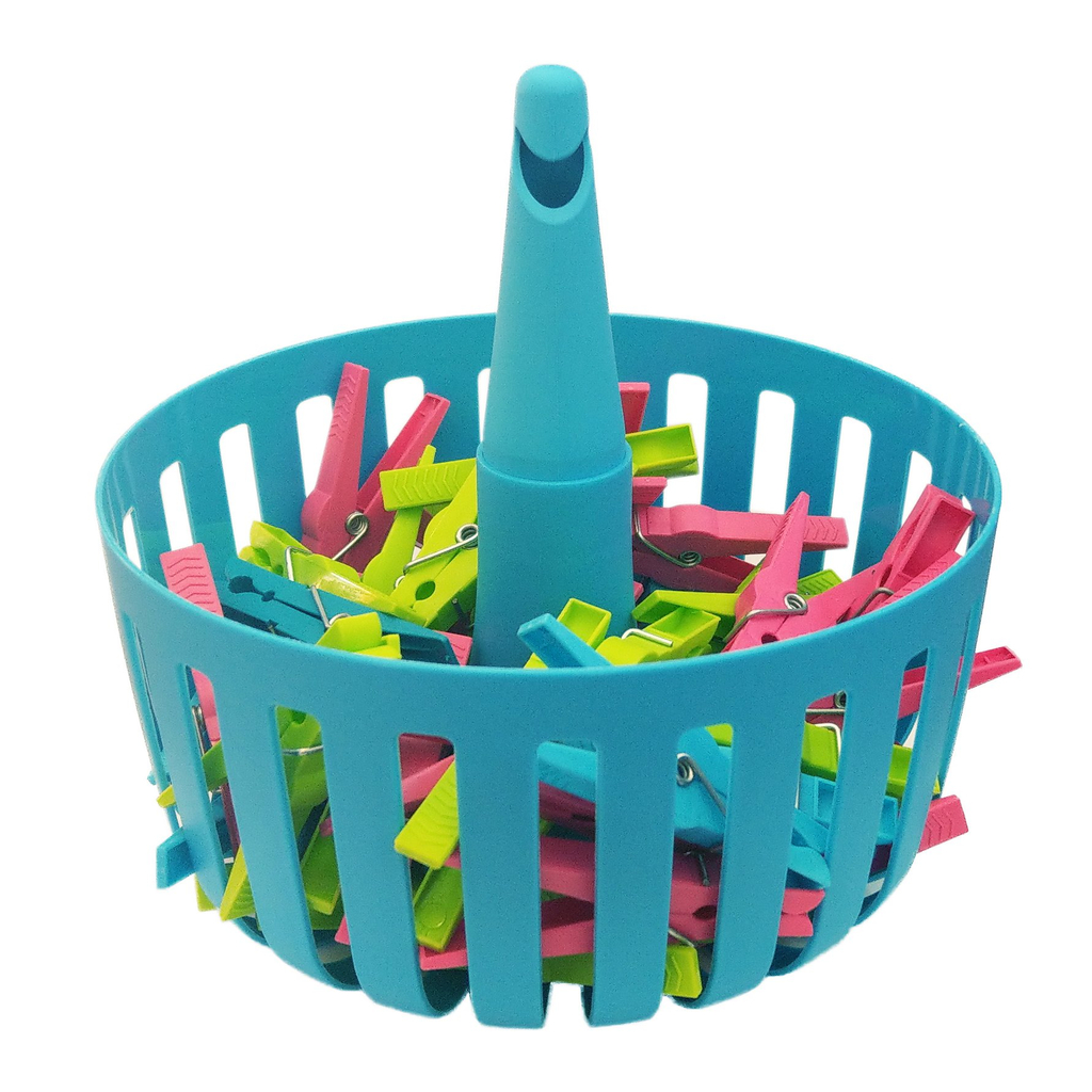 Košík CLICK so štipcami 50 ks