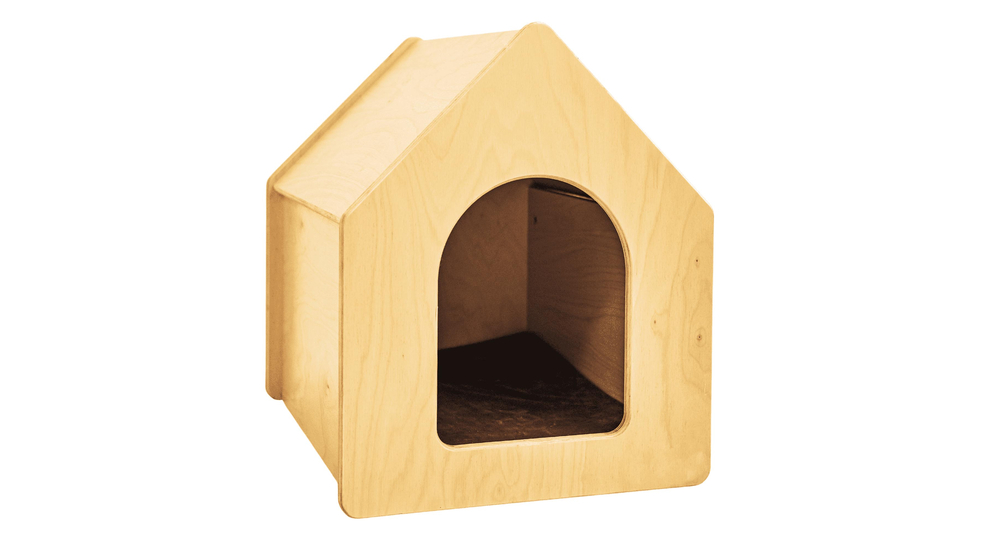 Drevený domček pre psa s matracom DORA L