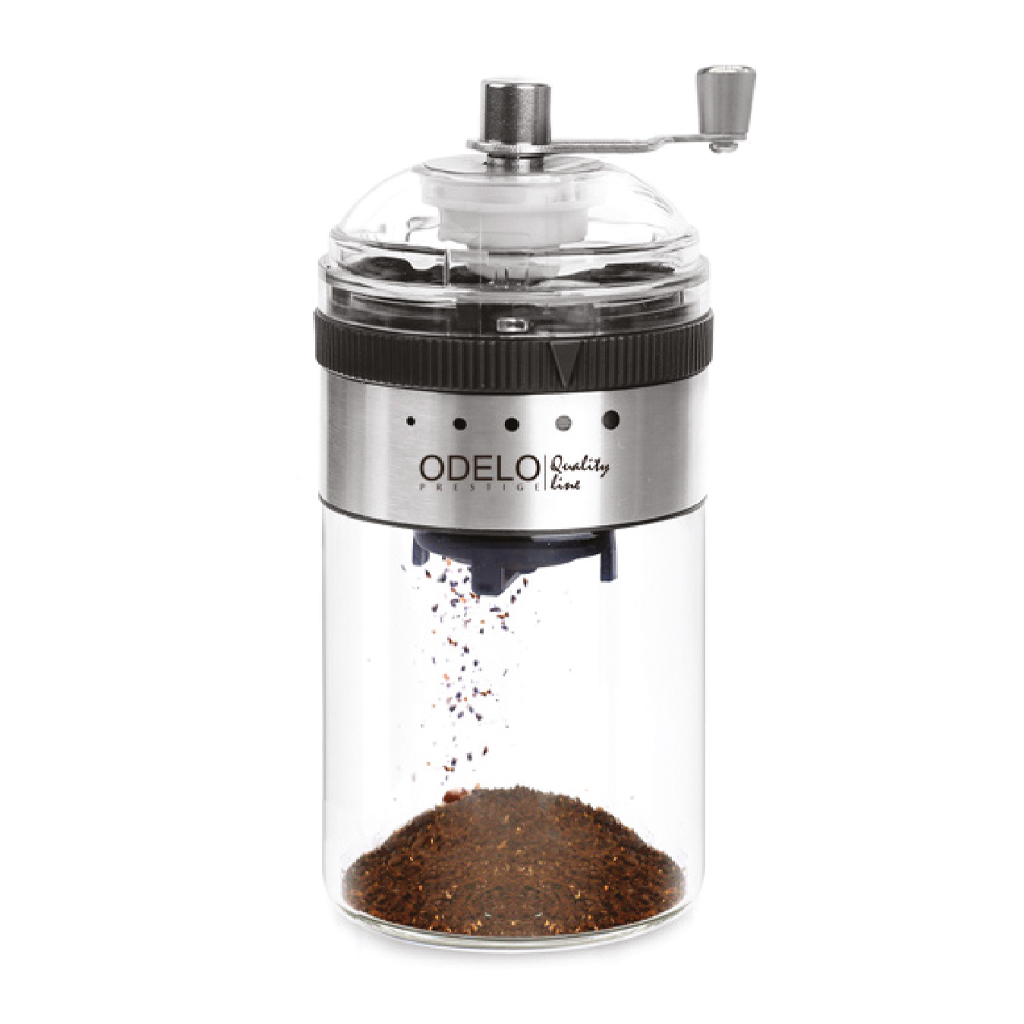 Ručný mlynček na kávu s keramickými mlecími kameňmi ELLIA 17 cm