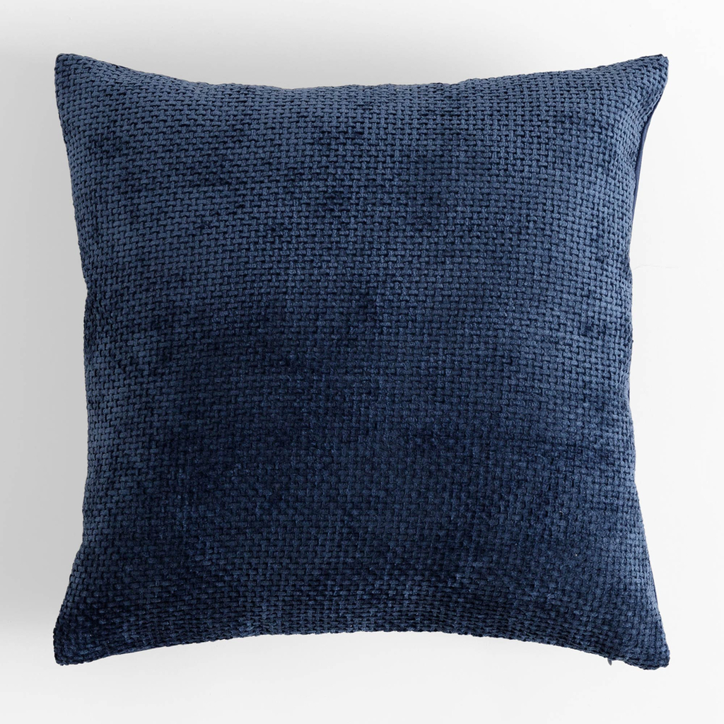 Dekoračná obliečka na vankúš tmavomodrá CARMON 45x45 cm