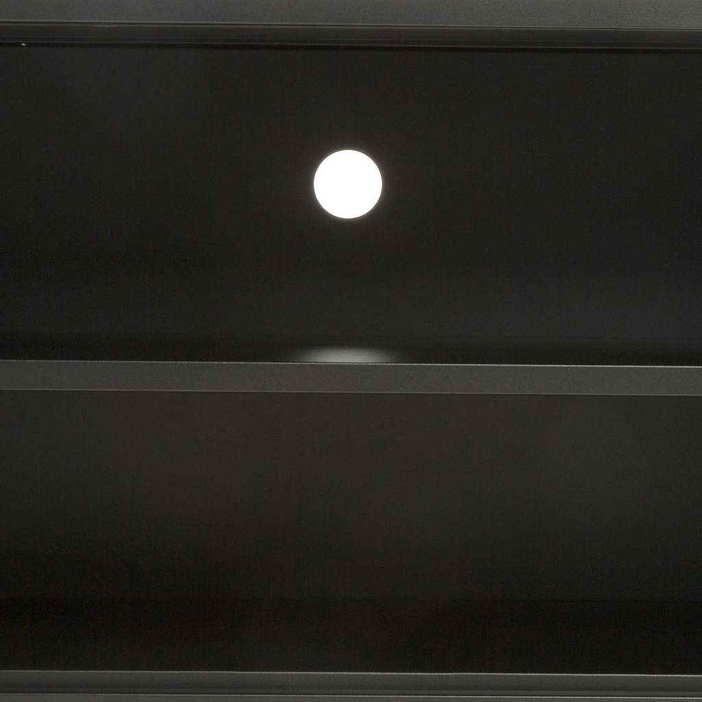 Komoda 2-dverová SOLANS čierna