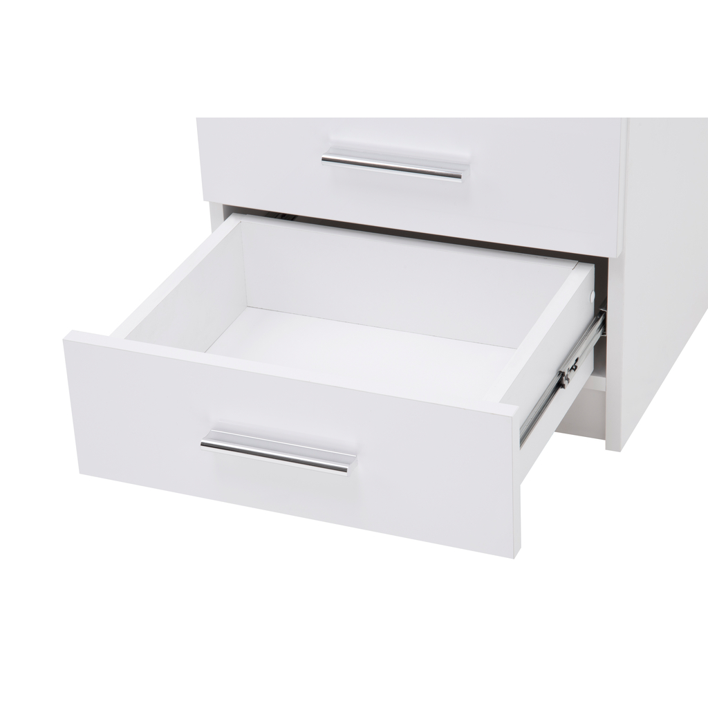 MARSYLIA biele nočné stolíky 2 ks