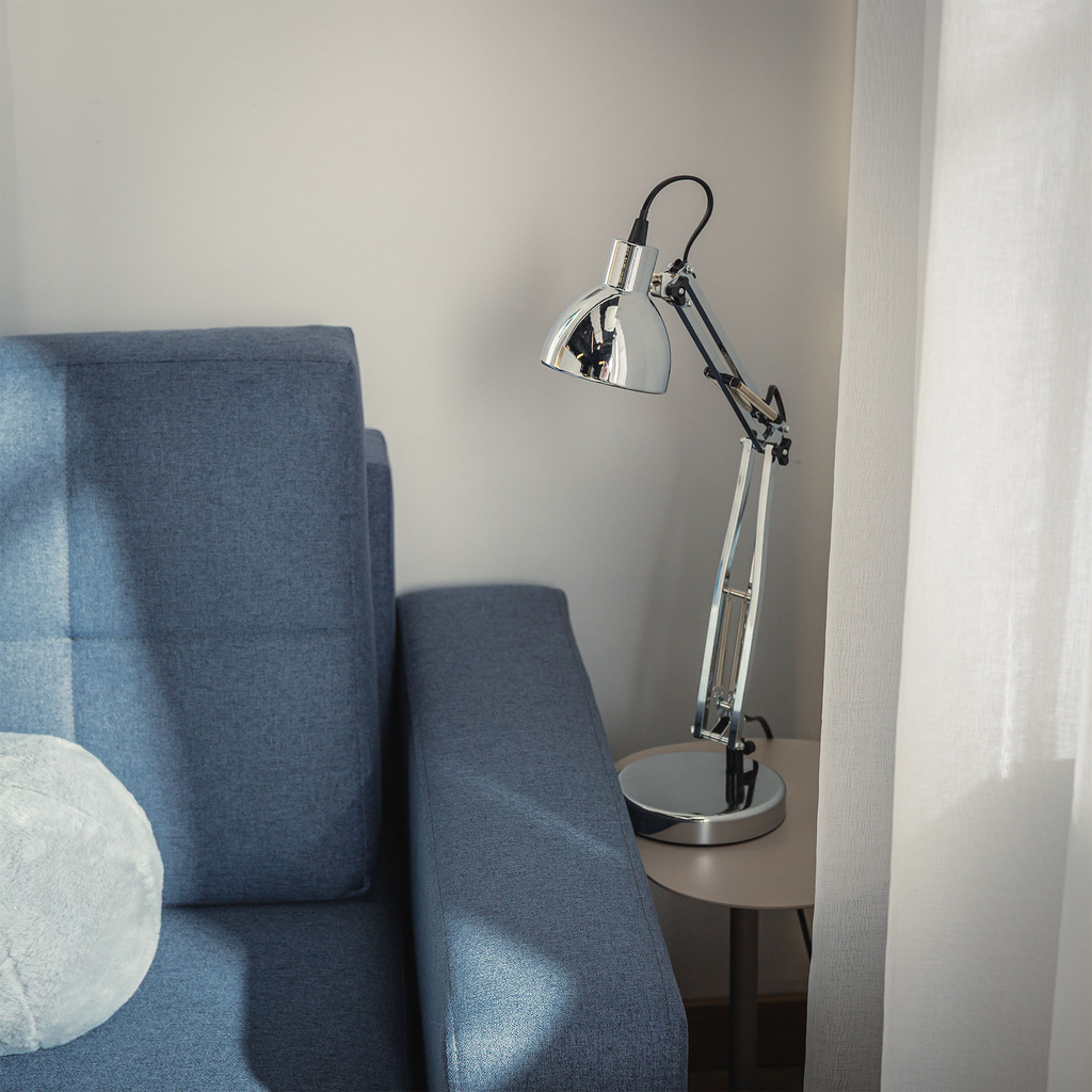 Stolné svietidlo 1112 chróm