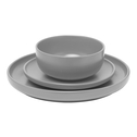 Miska hlboký tanier šedý RENE 690 ml