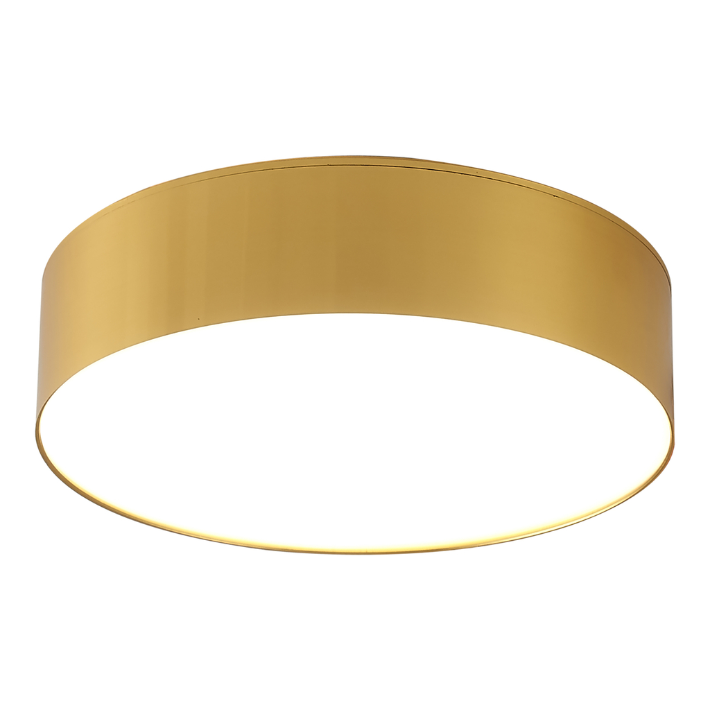 LED stropné svietidlo neutrálna farba 4000K zlaté SOLARI 8 cm