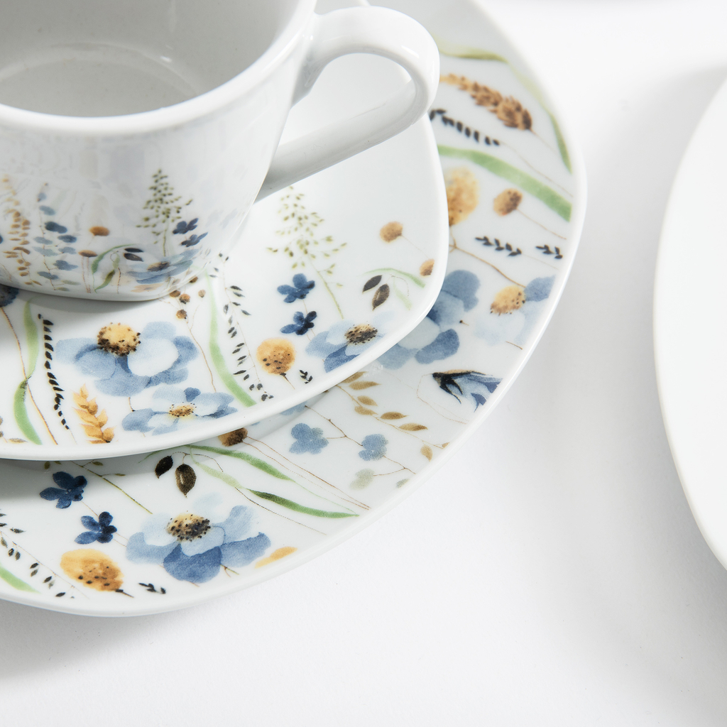 Jedálenská a kávová súprava MEADOW, 30 kusov