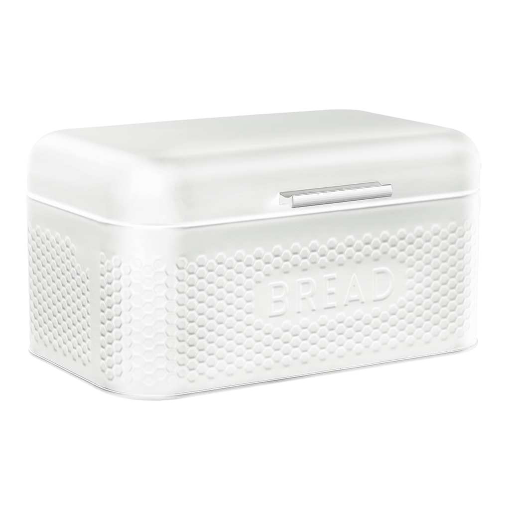 Chlebník biely malý kovový
