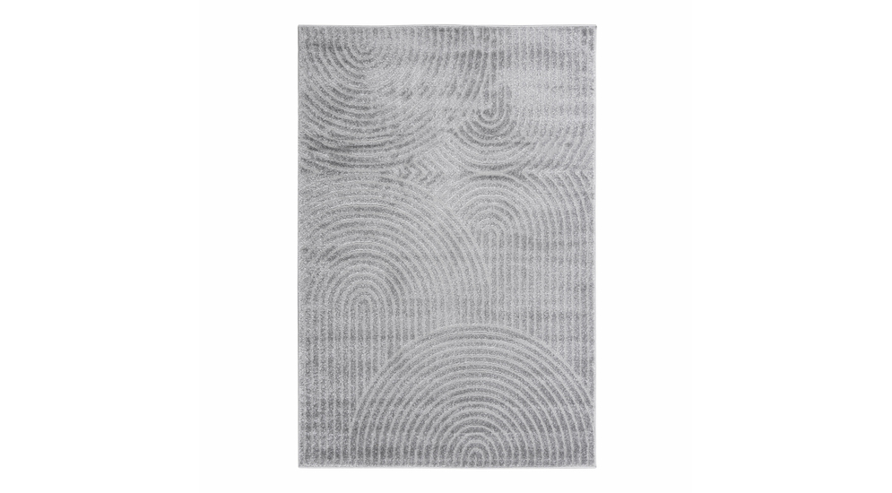 Moderný koberec RIMINI sivý 120x170 cm