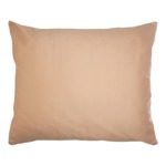 Béžová saténová obliečka na vankúš 50 x 60 cm