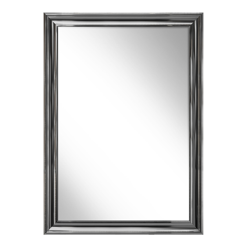 Zrkadlo so strieborným rámom VERONA 98 x 138 cm