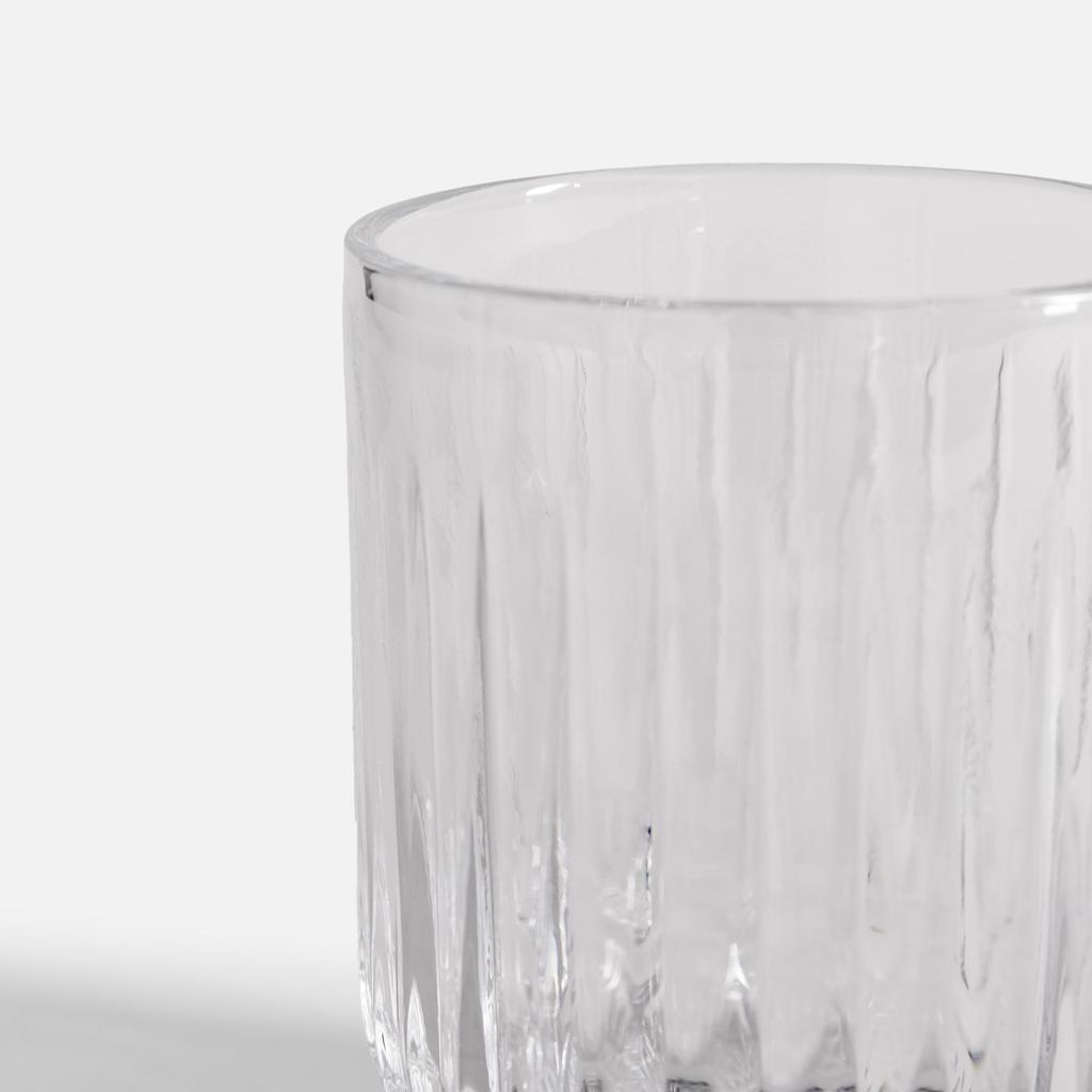 Nízky vrúbkovaný pohár 250 ml