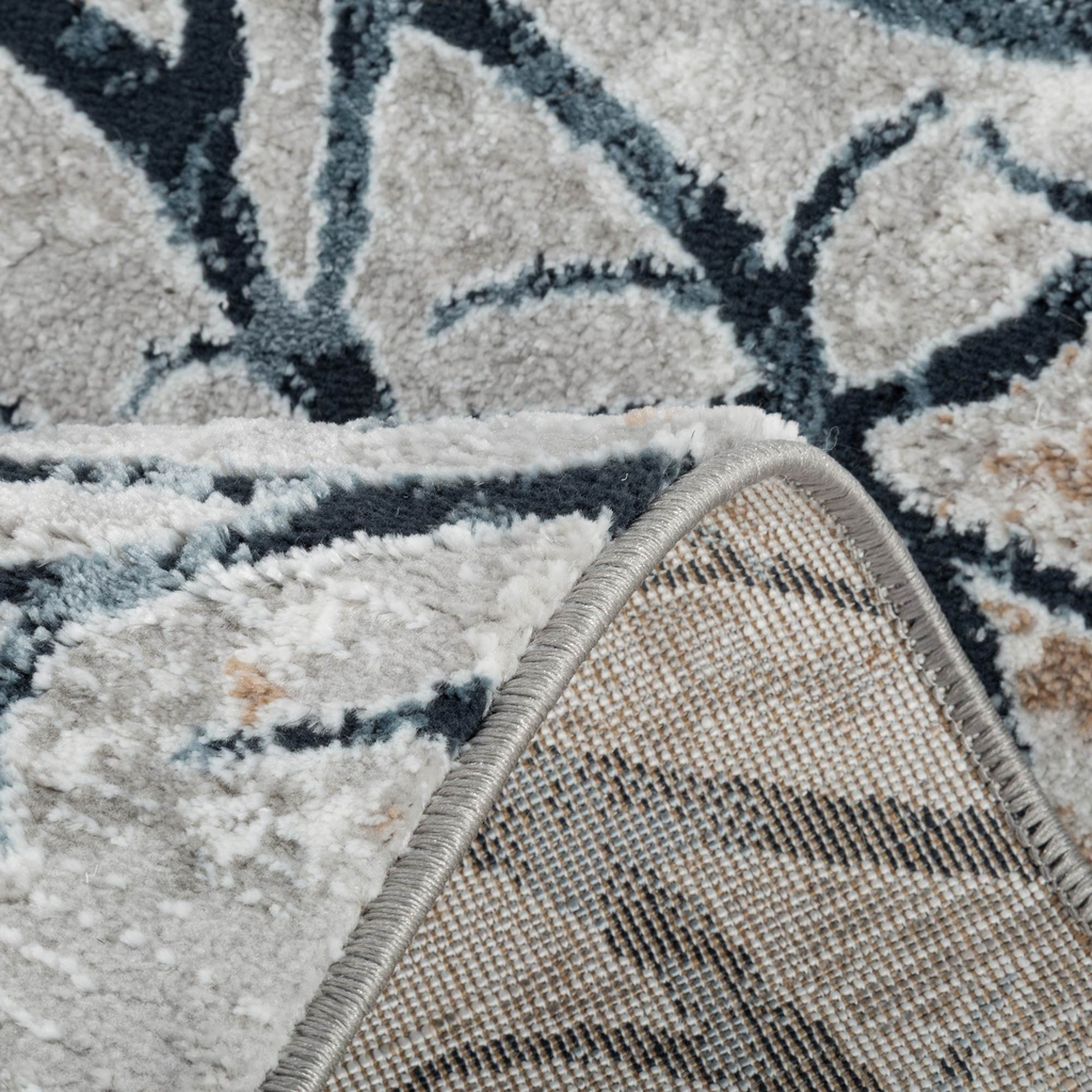 Sivo-modrý koberec MONTENEGRO, 120x170 cm