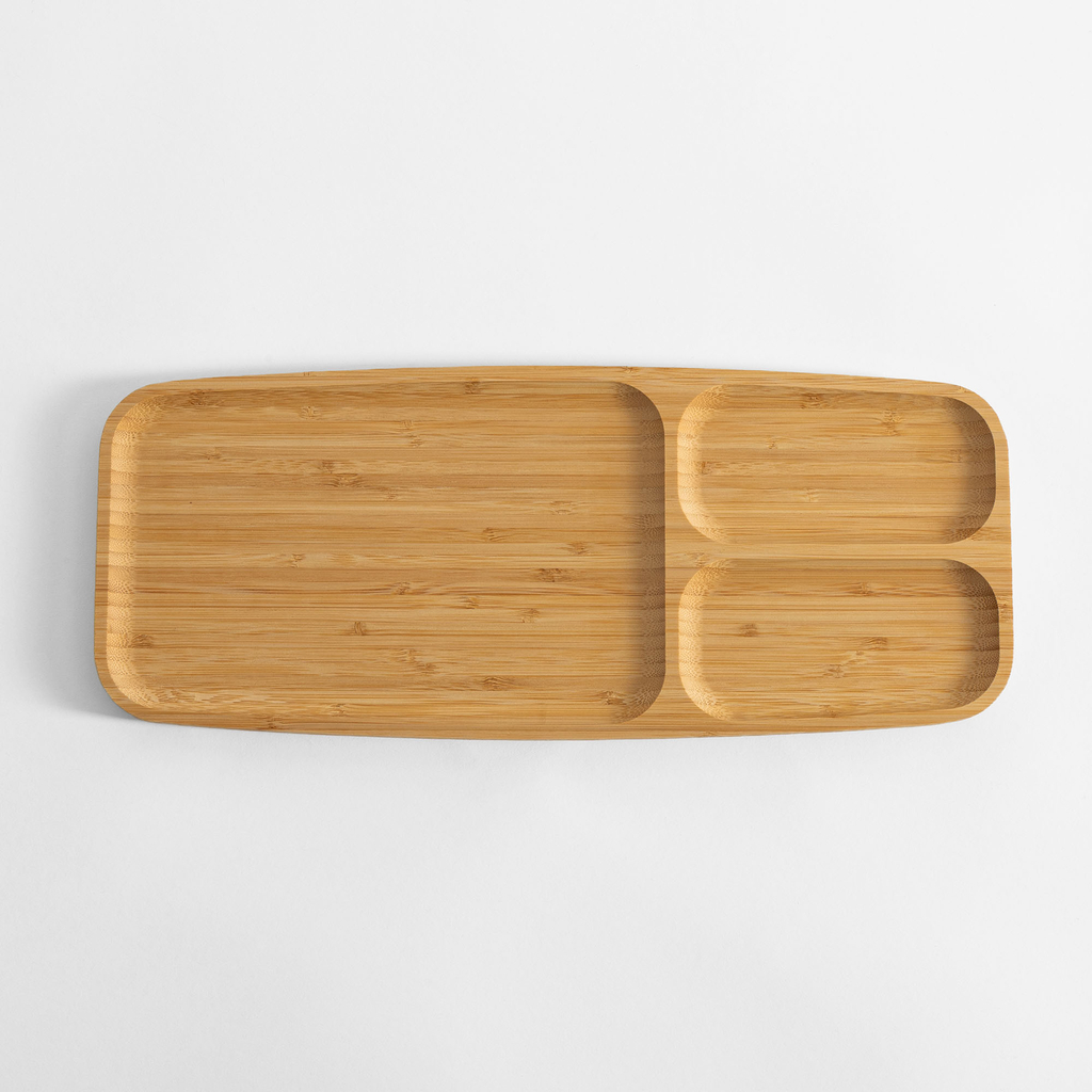 Bambusový servírovací tanier 39x16 cm