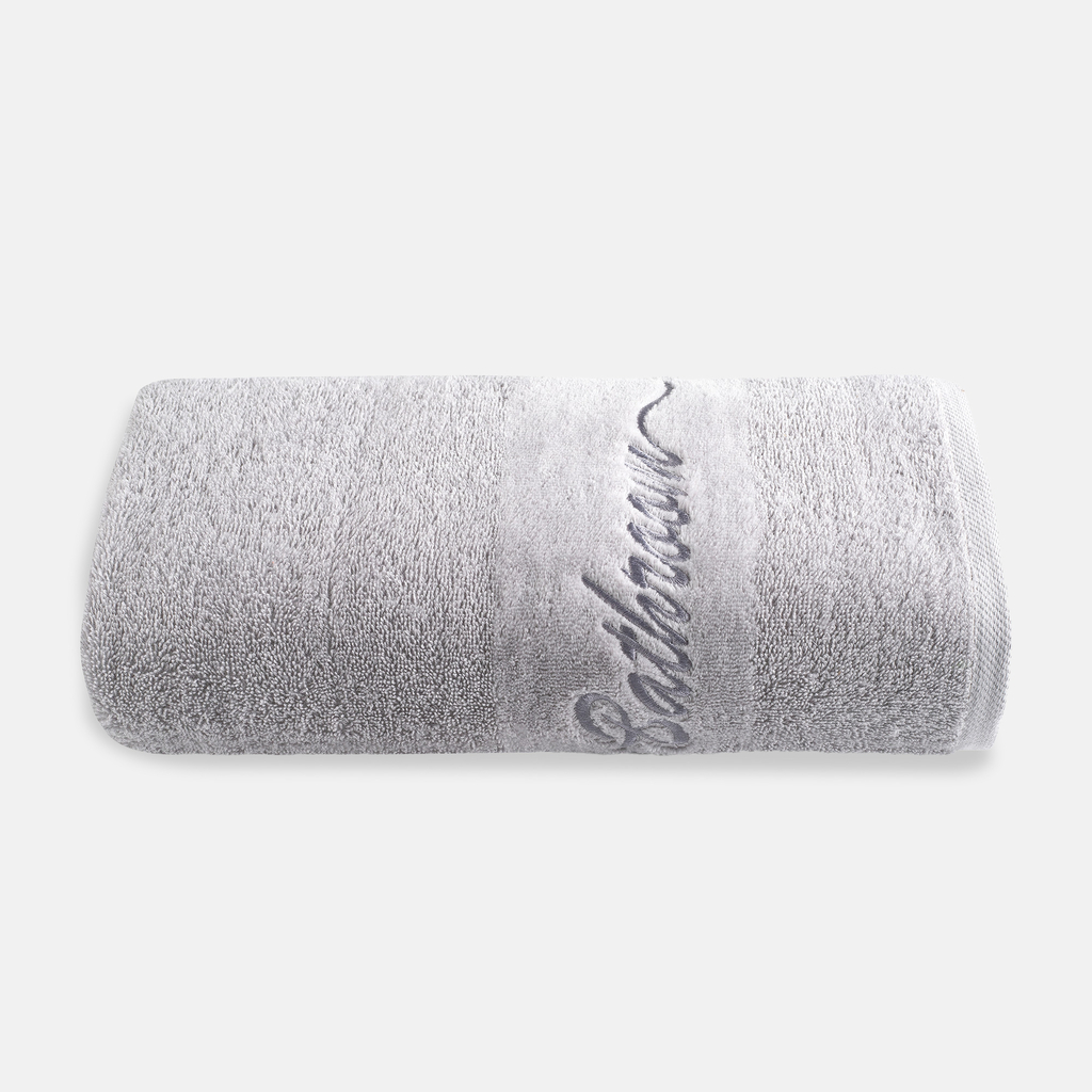 Bavlnený uterák vo svetlosivej farbe FERRO 50x90 cm