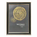 Fotorámik čierno-zlatý 17x22 cm