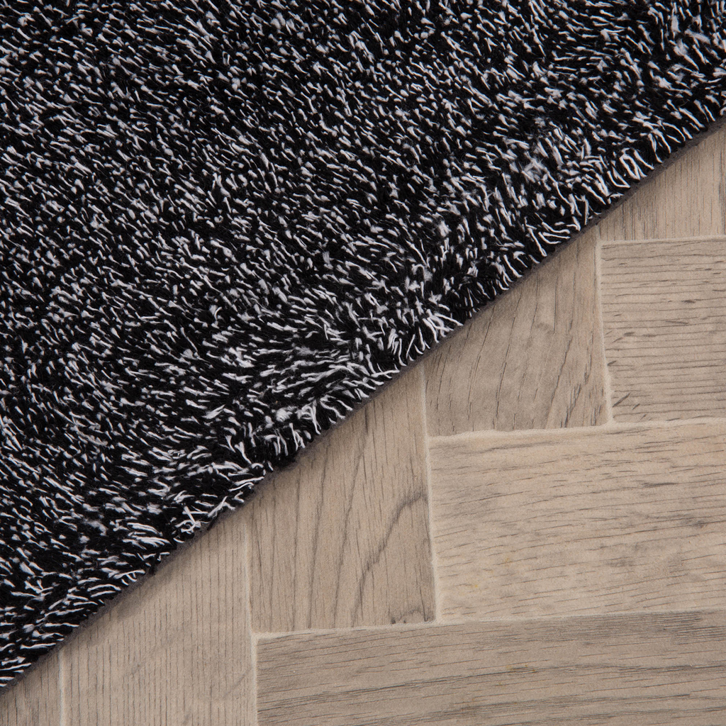 Čierna rohožka s podkladom z TPR 45x70 cm