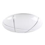 Stropná lampa LED s diaľkovým ovládačom biela ATLAS 50 cm