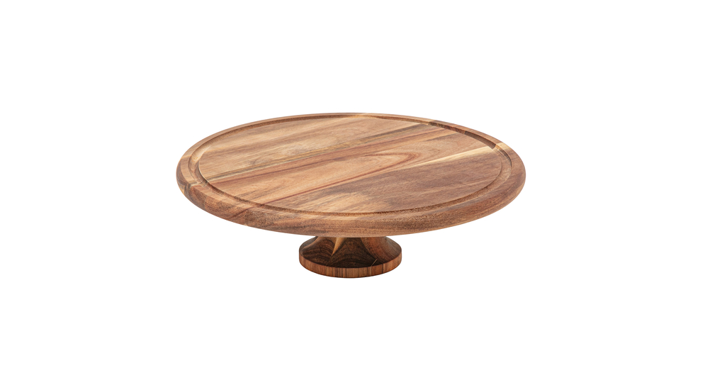 Servírovací tanier z akáciového dreva 30x9 cm