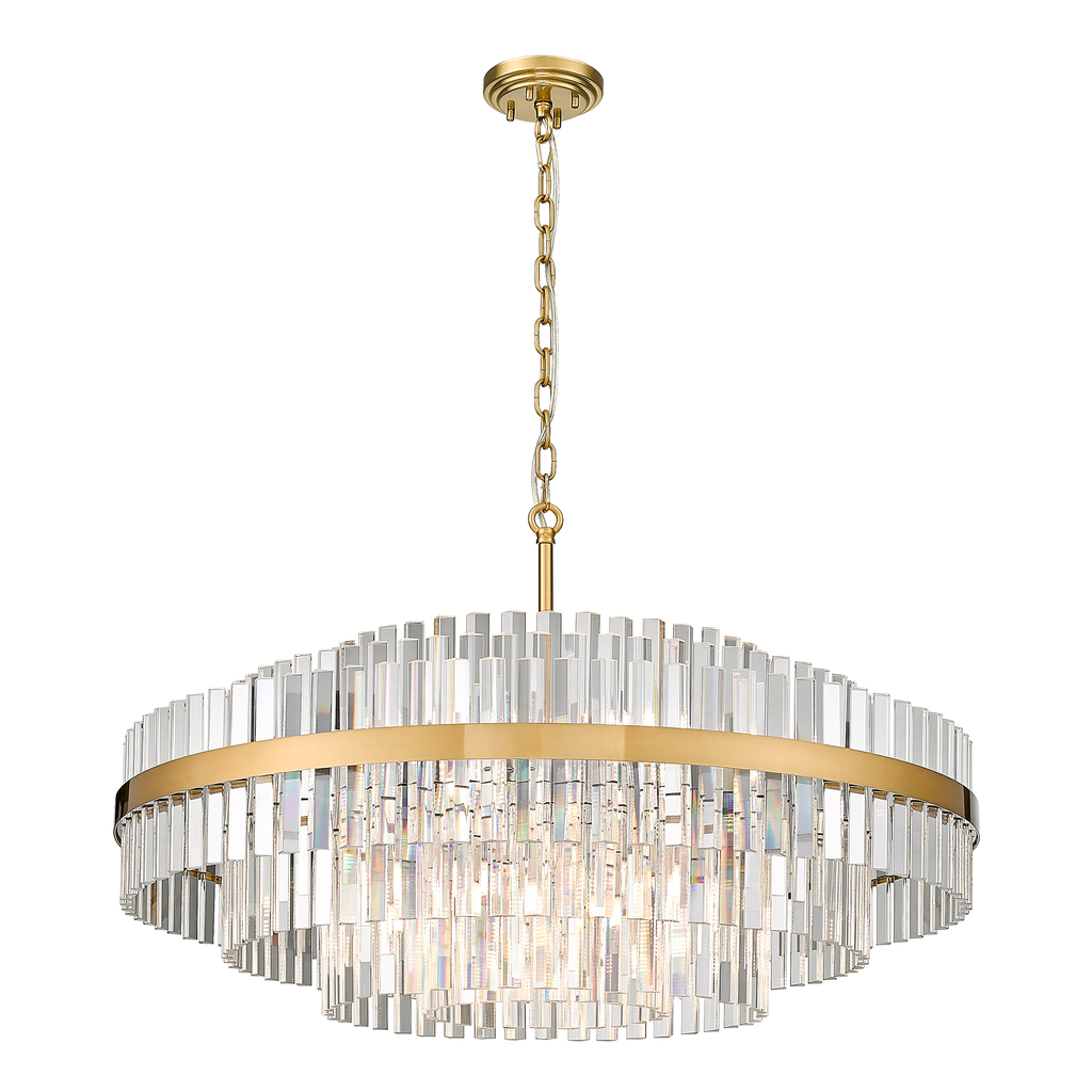 Závesné svietidlo glamour zlaté CONSTANTINOPLE 80 cm