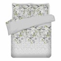 Kvetinová posteľná bielizeň BELLAMIE 220x200 cm