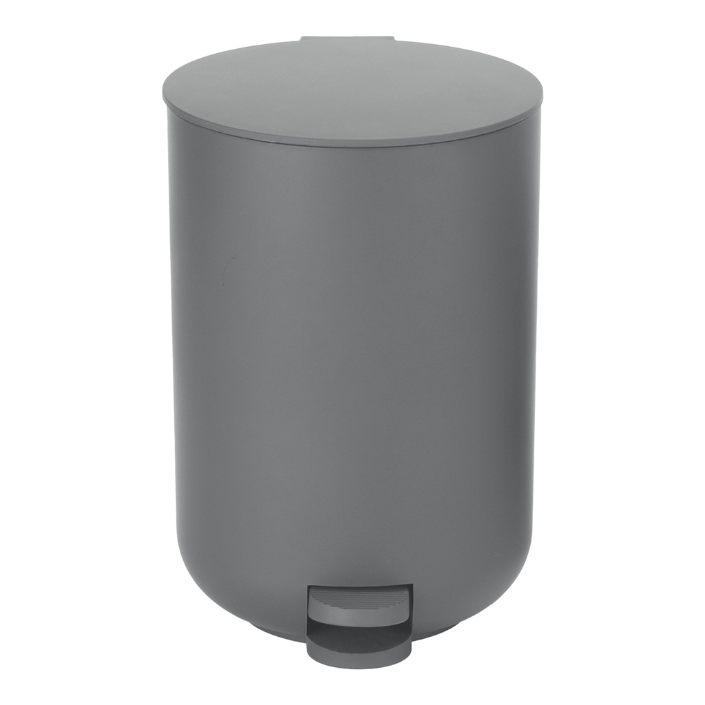 Odpadkový kôš s pedálom šedý matný 2,5l