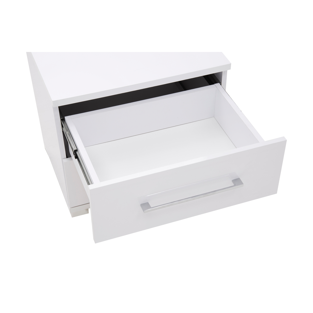 Nočný stolík BIANCO 2S