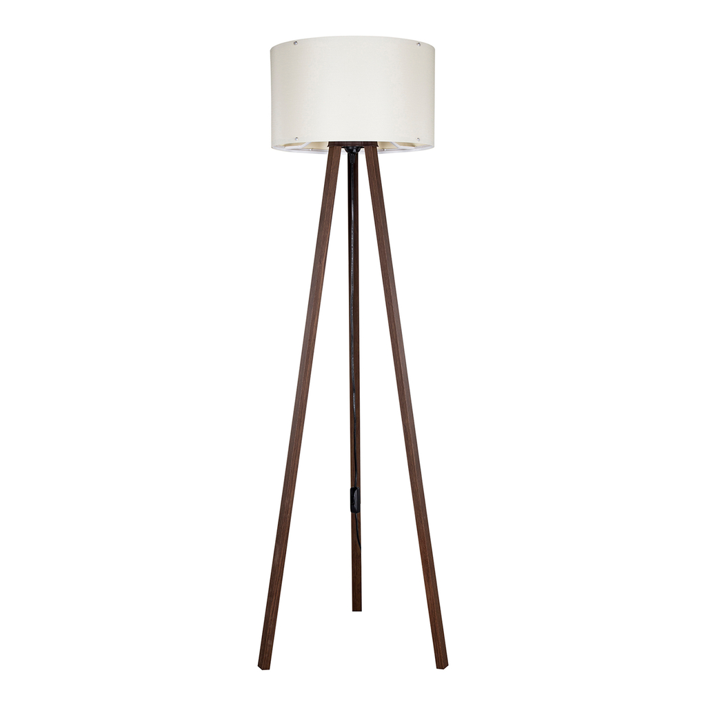 Stojacia lampa trojnožka orech PIKO