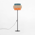 Stojacia lampa s farebným tienidlom TRIO JUTA