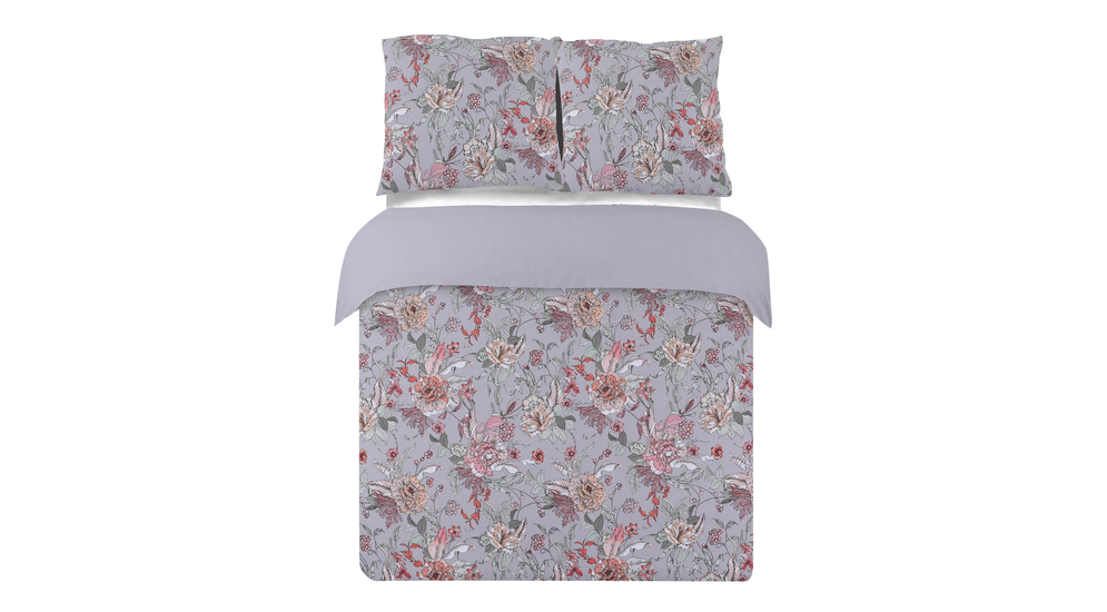 Bavlnená posteľná bielizeň BONEO s kvetinovým motívom 220x200 cm