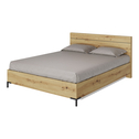 Industriálna posteľ s roštom NORDIC II 160x200 cm