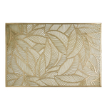 Prestieranie na stôl listy zlaté 45 x 30 cm