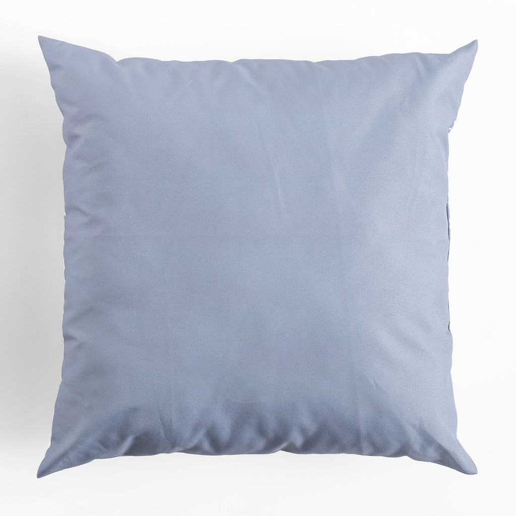Dekoračný vankúš sivý SAMBA, 45x45 cm