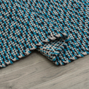 Tyrkysový koberec OREBO 50x80 cm