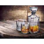 Sada karafa na whisky MUSCAT + 4 poháre