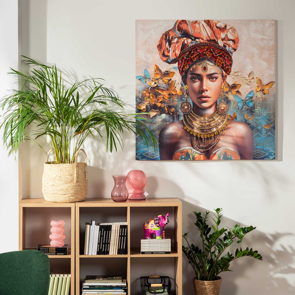 Obraz na plátne ŽENA I 100x100 cm