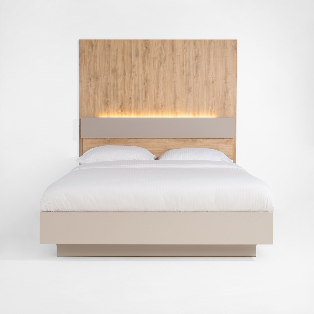 Súprava posteľ + stenový panel 175 MAX MODERN 160x200 cm