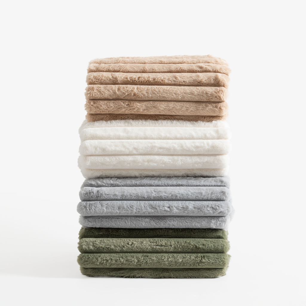 Béžová deka CORDOVA 180x200 cm